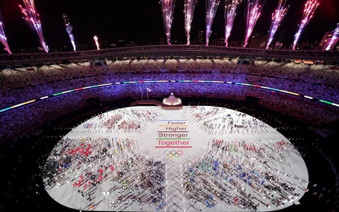  Inauguran oficialmente los Juegos Olímpicos de Tokio 2020.