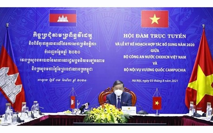 El ministro de Seguridad Pública de Vietnam, general To Lam (Fuente: VNA)