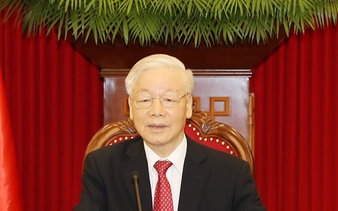 El secretario general del Partido Comunista de Vietnam, Nguyen Phu Trong.