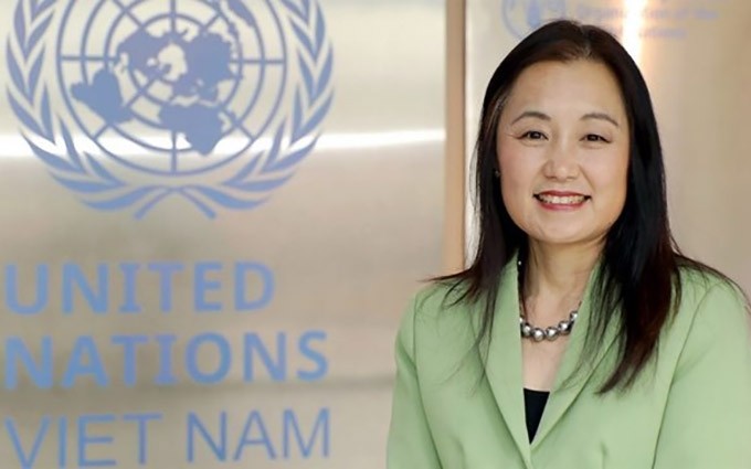 Naomi Kitahara, jefa representante del Fondo de Población de las Naciones Unidas (FPNU) en Vietnam (Fuente:vietnam.unfpa.org)