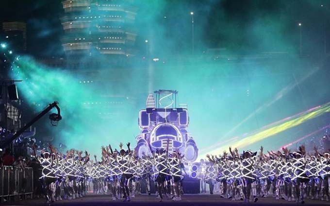  El desfile de Chingay 2019 en Singapur (Foto: straitstimes)