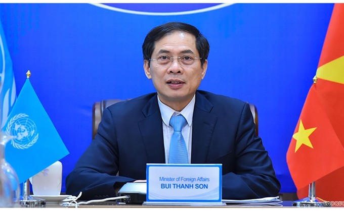 El ministro de Relaciones Exteriores de Vietnam, Bui Thanh Son. (Fotografía: baoquocte.vn)