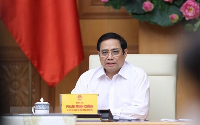 El primer ministro de Vietnam, Pham Minh Chinh. (Fotografía: VNA) 