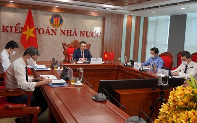 Los delegados participantes de Vietnam. (Fotografía: VNA)