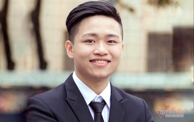 Dong Ngoc Ha, estudiante de la Escuela Secundaria de Ciencias Naturales de la Universidad Nacional de Hanói. (Fotografía: https://vietnamnet.vn)