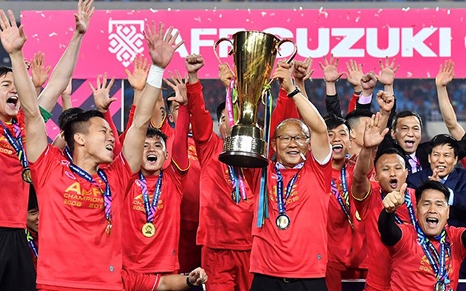 Vietnam es el actual campeón de la Copa AFF Suzuki (Fotografía: thanhnien.vn)