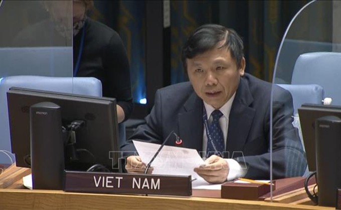 El embajador Dang Dinh Quy. (Fotografía: VNA)