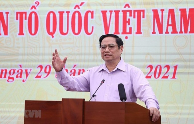 El primer ministro de Vietnam, Pham Minh Chinh. (Fotografía: VNA)