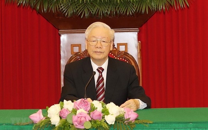 El secretario general del Partido Comunista de Vietnam, Nguyen Phu Trong.