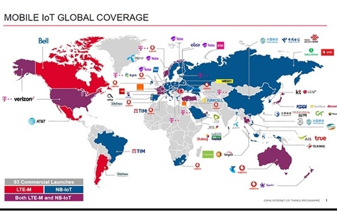 Viettel Mobile es uno de los primeros 50  operadores móviles del mundo en lanzar Internet de los objetos