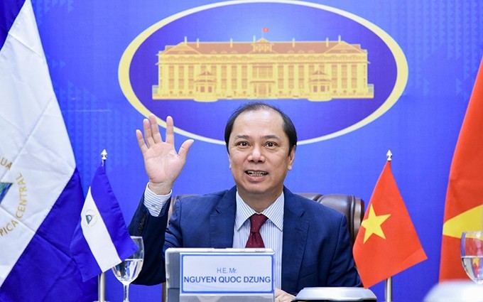 El viceministro de Relaciones Exteriores de Vietnam Nguyen Quoc Dung. (Fotografía: VNA)