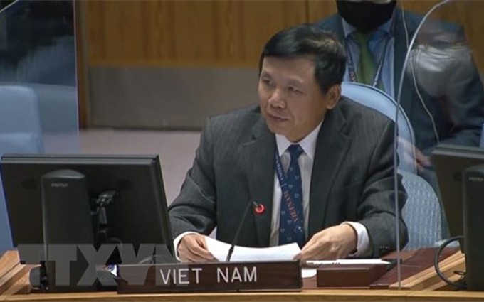 El embajador Dang Dinh Quy, representante permanente de Vietnam ante las Naciones Unidas (ONU) (Fuente: VNA)
