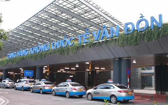 El Aeropuerto Internacional de Van Don, en la norteña provincia vietnamita de Quang Ninh. (Fotografía: Nhan Dan)