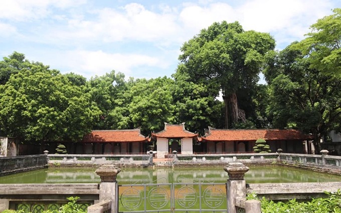El Templo de la Literatura en Hanói. (Fotografía: Nhan Dan)