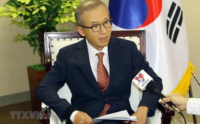 El embajador surcoreano, Lim Sungnam. (Fotografía: VNA)