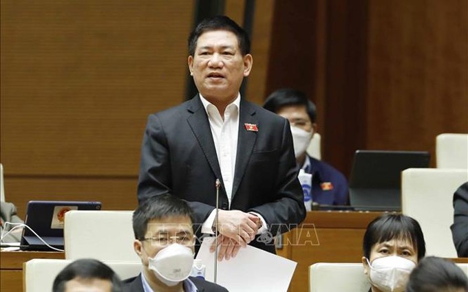 El ministro de Finanzas de Vietnam, Ho Duc Phoc. (Fotografía: VNA)