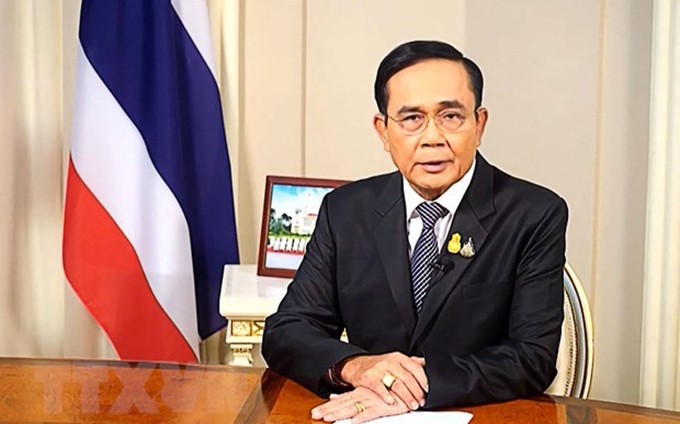 El primer ministro tailandés, Prayut Chan-o-cha. (Fotografía: VNA)