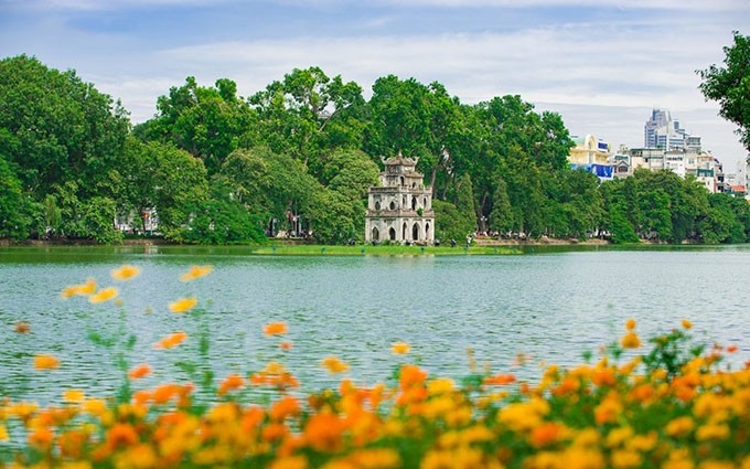 La capital de Vietnam, Hanói.
