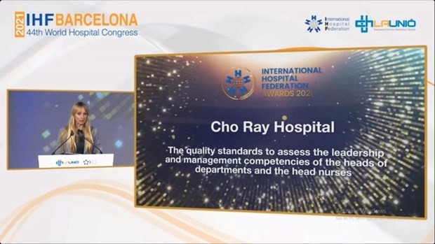 El Hospital de Cho Ray gana dos premios de la IHF.