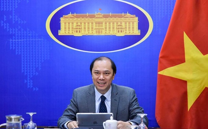 El viceministro de Relaciones Exteriores de Vietnam Nguyen Quoc Dung. (Fotografía: VNA)
