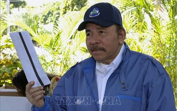 El presidente de Nicaragua, Daniel Ortega (Foto: AFP / VNA)