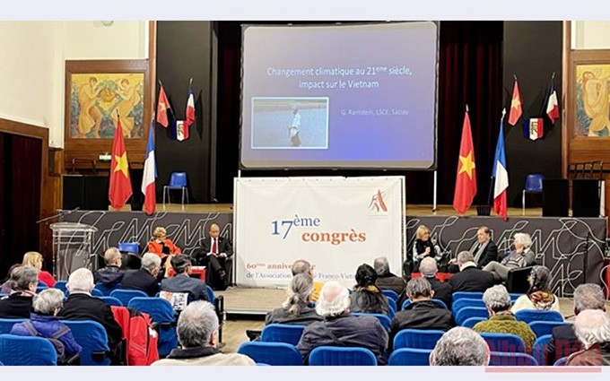 El XVII Congreso nacional de la Asociación de Amistad Francia-Vietnam