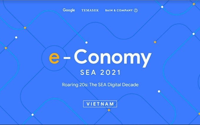 El informe e-Conomy SEA 2021 recién publicado por Google, Temasek y Bain & Company (Fotografía: vneconomy.vn)