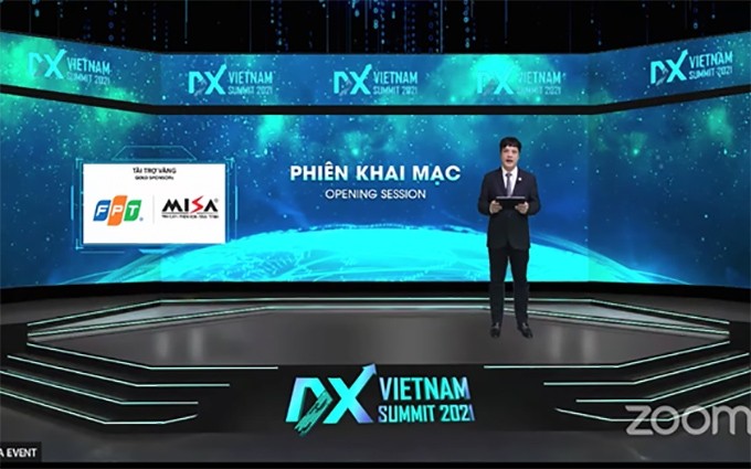  Inauguran Foro de Transformación Digital de Vietnam 2021.
