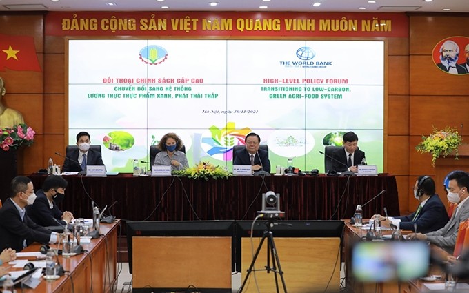 Escena de la reunión (Fotografía: dangcongsan.vn)