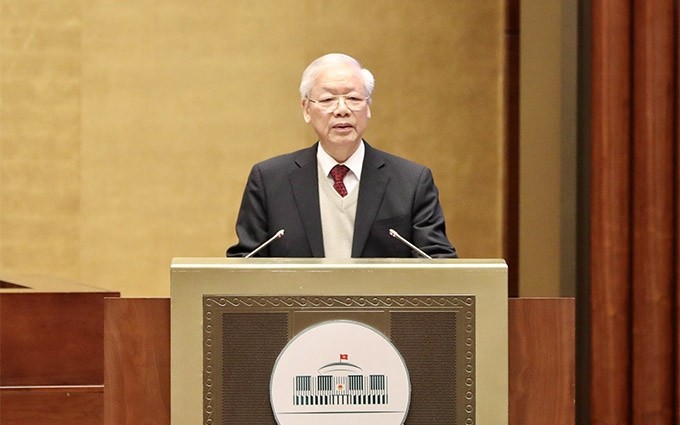 El secretario general del Partido Comunista de Vietnam, Nguyen Phu Trong. (Foto: VGP)