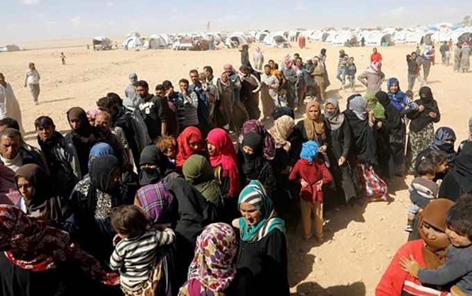 Refugiados en Siria (Fotografía: Reuters)