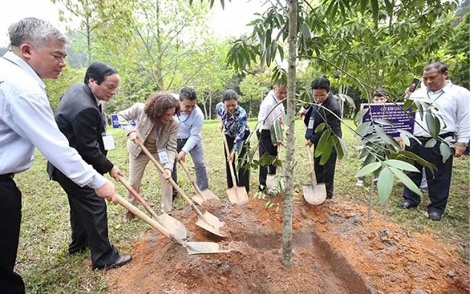 Cuerpo diplomático visita tierra ancestral vietnamita 