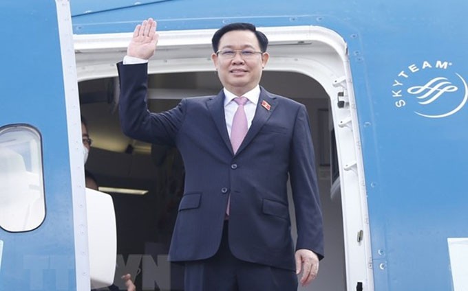 El presidente de la Asamblea Nacional de Vietnam, Vuong Dinh Hue, inicia las visitas oficiales a Corea del Sur y la India.
