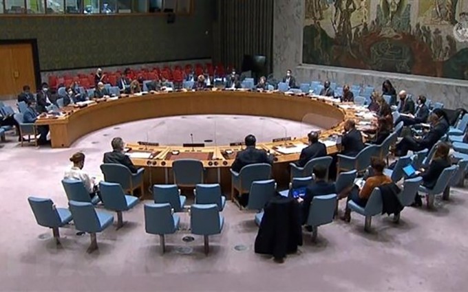 Una reunión del Consejo de Seguridad de la ONU. (Fotografía: VNA)