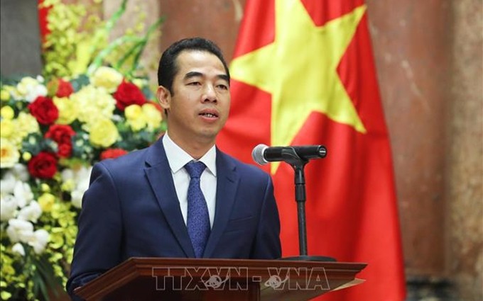El viceministro de Relaciones Exteriores To Anh Dung. (Fotografía: VNA)