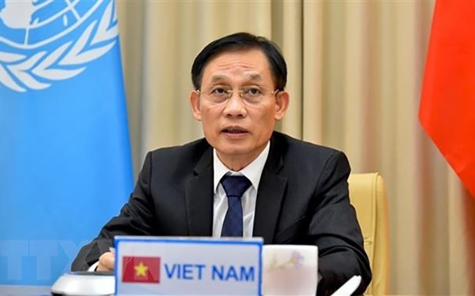 Le Hoai Trung, miembro del Comité Central del Partido Comunista de Vietnam y jefe de su Comisión de Relaciones Exteriores. (Fotografía: VNA)