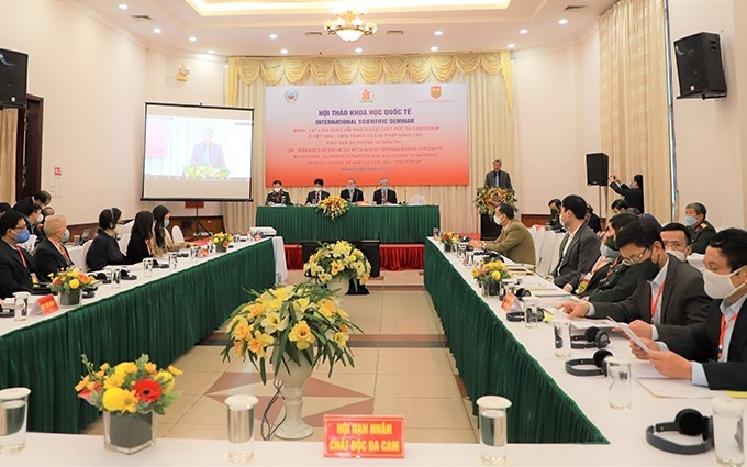 Escena del evento (Fotografía: moh.gov.vn)