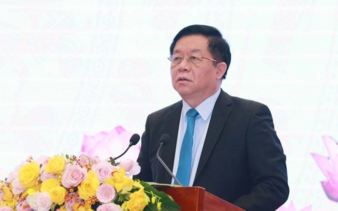 Nguyen Trong Nghia, jefe de la Comisión de Comunicación y Educación del Comité Central del Partido Comunista de Vietnam. (Fotografía: VNA)