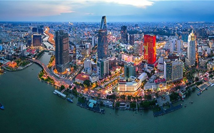 El panorama de Ciudad Ho Chi Minh (Fotografía: VNA)