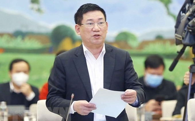 El ministro de Finanzas, Ho Duc Phoc. (Fotografía: VNA)