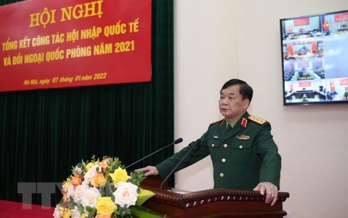 El coronel general Hoang Xuan Chien, viceministro de Defensa (Fuente: VNA)