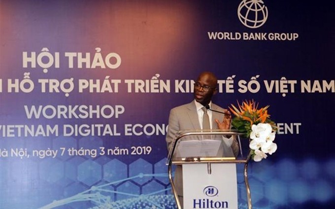 Director nacional del Banco Mundial en Vietnam, Osmane Dione. (Fotografía: VNA)