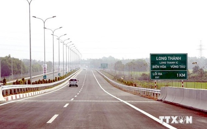 La autopista Long Thanh-Dau Giay. (Fotografía: VNA)