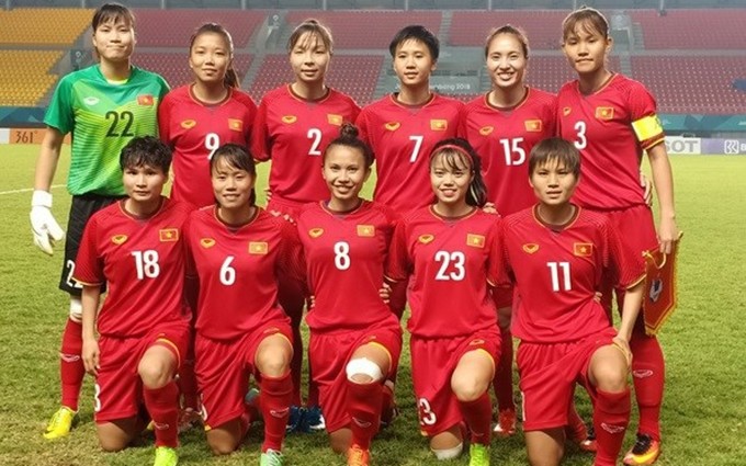 Selección femenina de fútbol de Vietnam. (Fotografía: VFF)