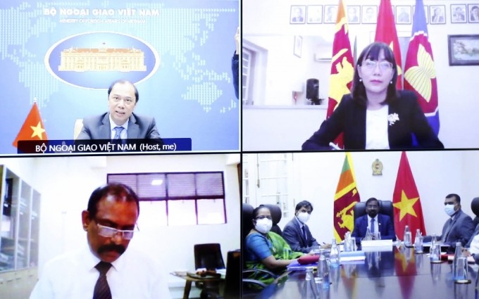  Vietnam y Sri Lanka promueven cooperación bilateral