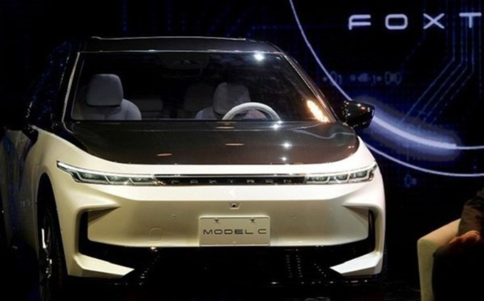 Modelo de coche eléctrico de Foxconn (Foto: Reuters)