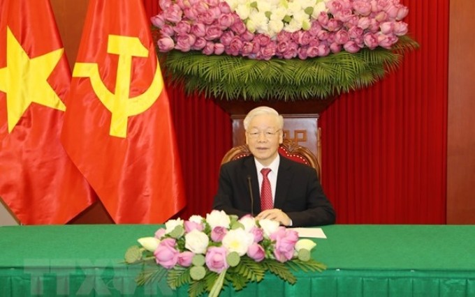 El secretario general del Partido Comunista de Vietnam (PCV), Nguyen Phu Trong.