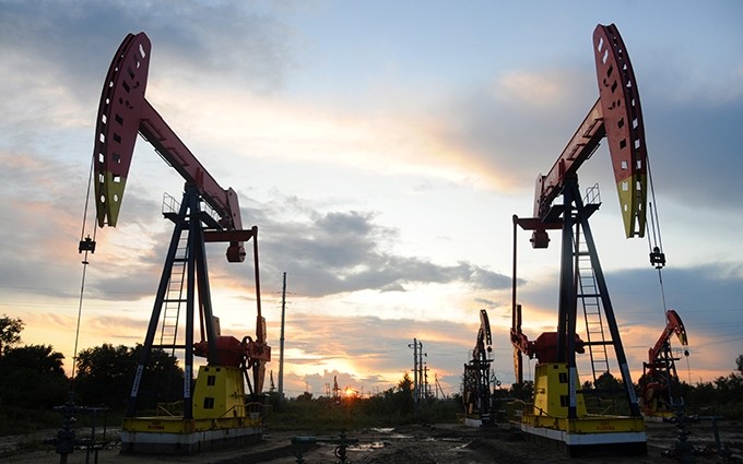 Campo petrolero de Daqing, en la provincia china de Heilongjiang, el 22 de agosto de 2019. (Fotografía: Reuters)