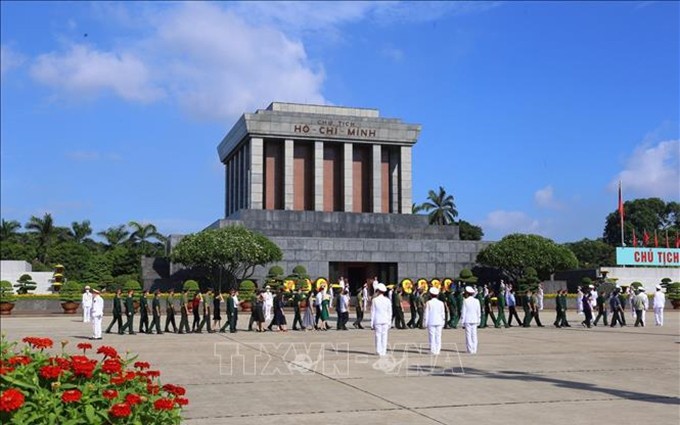 El Mausoleo de Ho Chi Minh. (Fotografía: VNA)