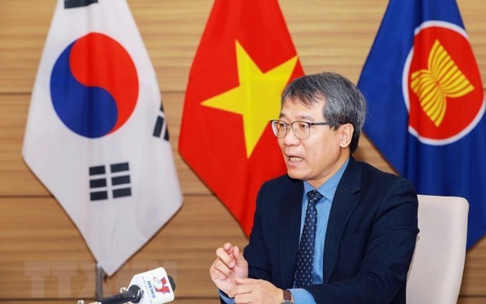 El embajador de Vietnam en Corea del Sur, Nguyen Vu Tung. (Fotografía: VNA)